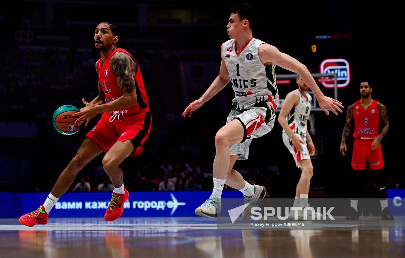 Russia Basketball United League CSKA - UNICS