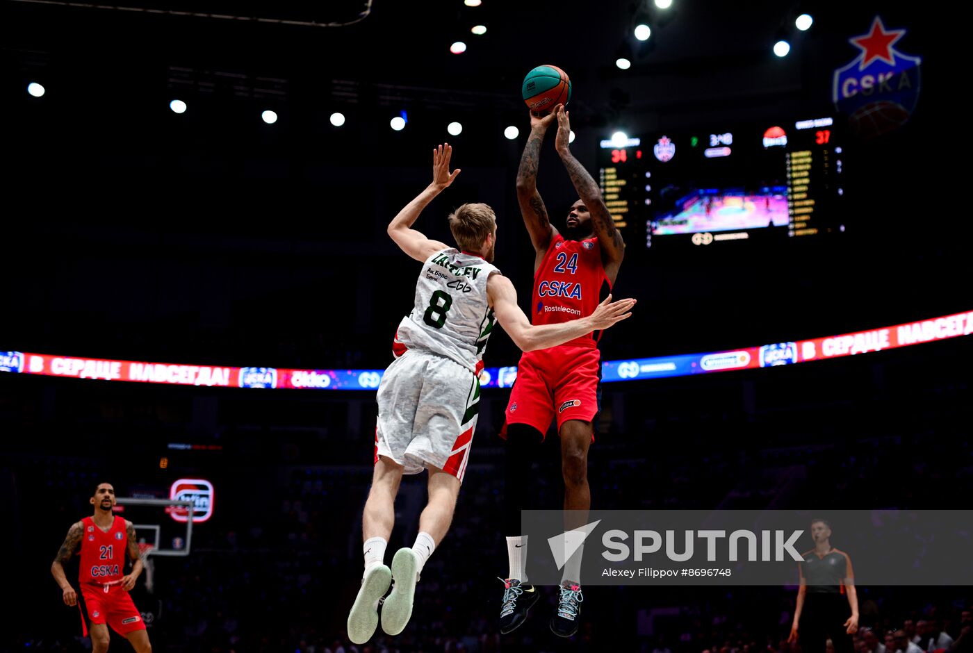 Russia Basketball United League CSKA - UNICS