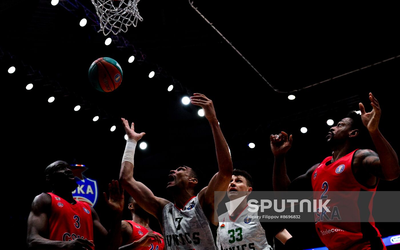 Russia Basketball United League CSKA - UNICS