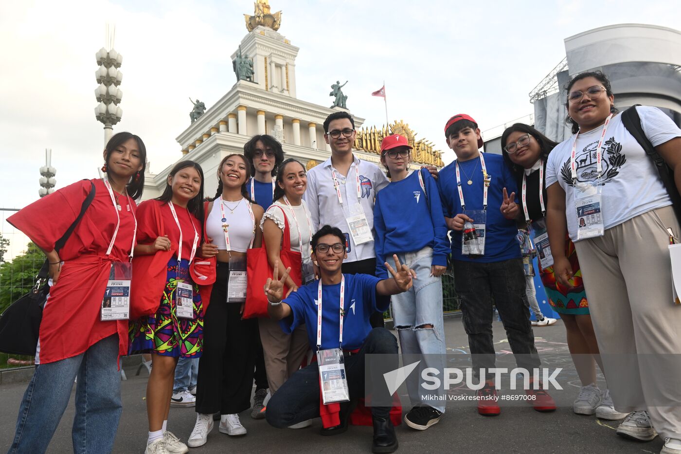 RUSSIA EXPO. Closing ceremony for Movement of the First Festival for Children and Youth