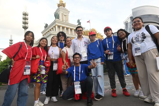 RUSSIA EXPO. Closing ceremony for Movement of the First Festival for Children and Youth