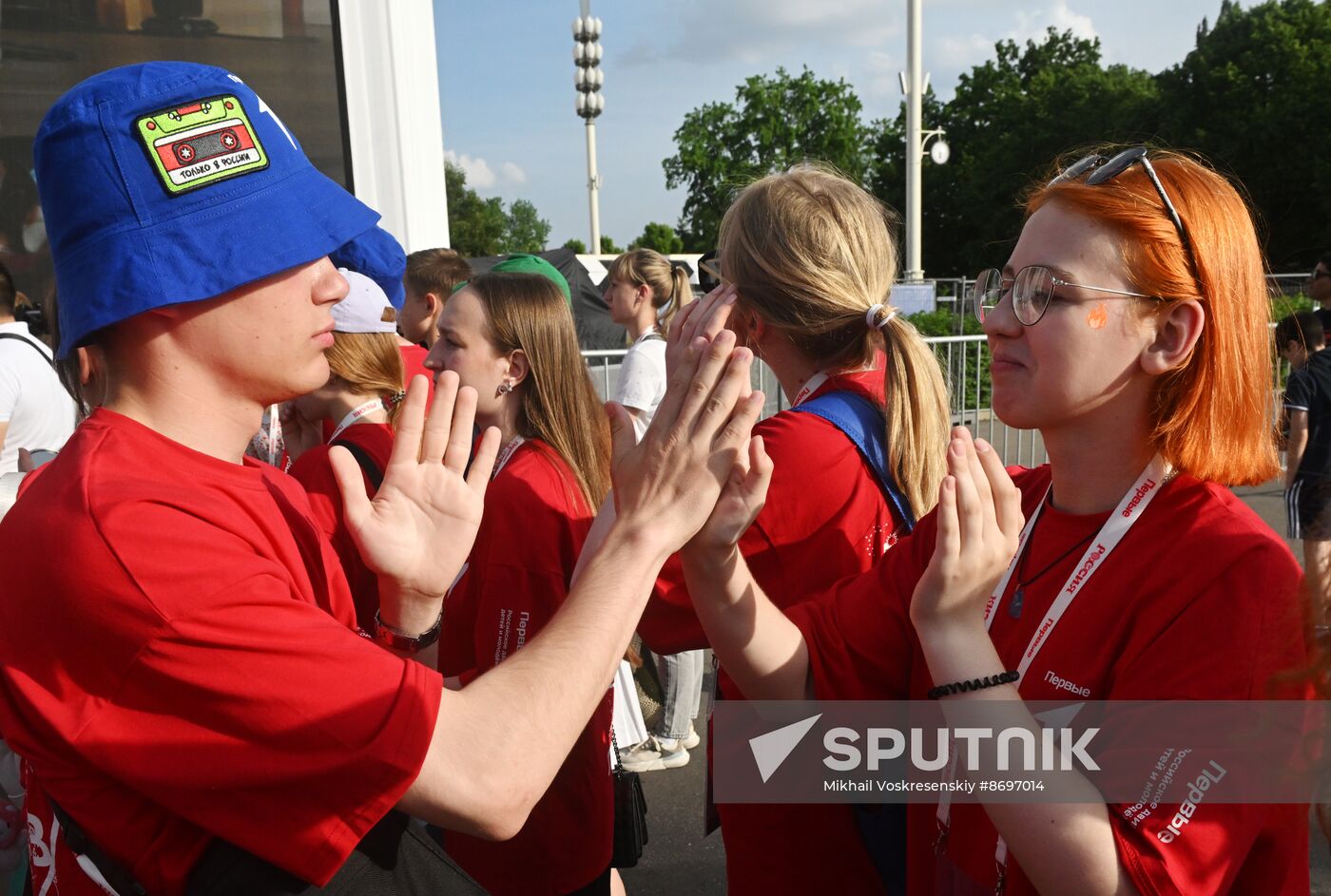 RUSSIA EXPO. Closing ceremony for Movement of the First Festival for Children and Youth