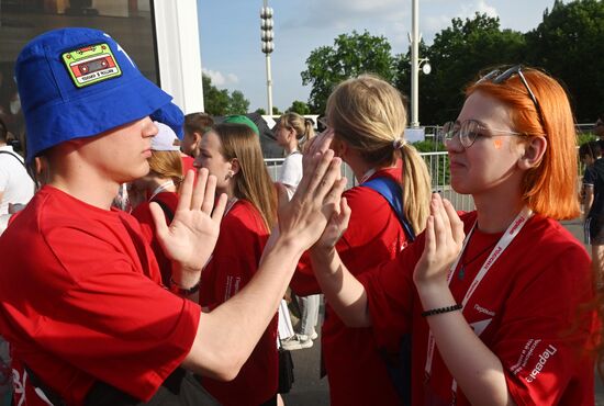 RUSSIA EXPO. Closing ceremony for Movement of the First Festival for Children and Youth