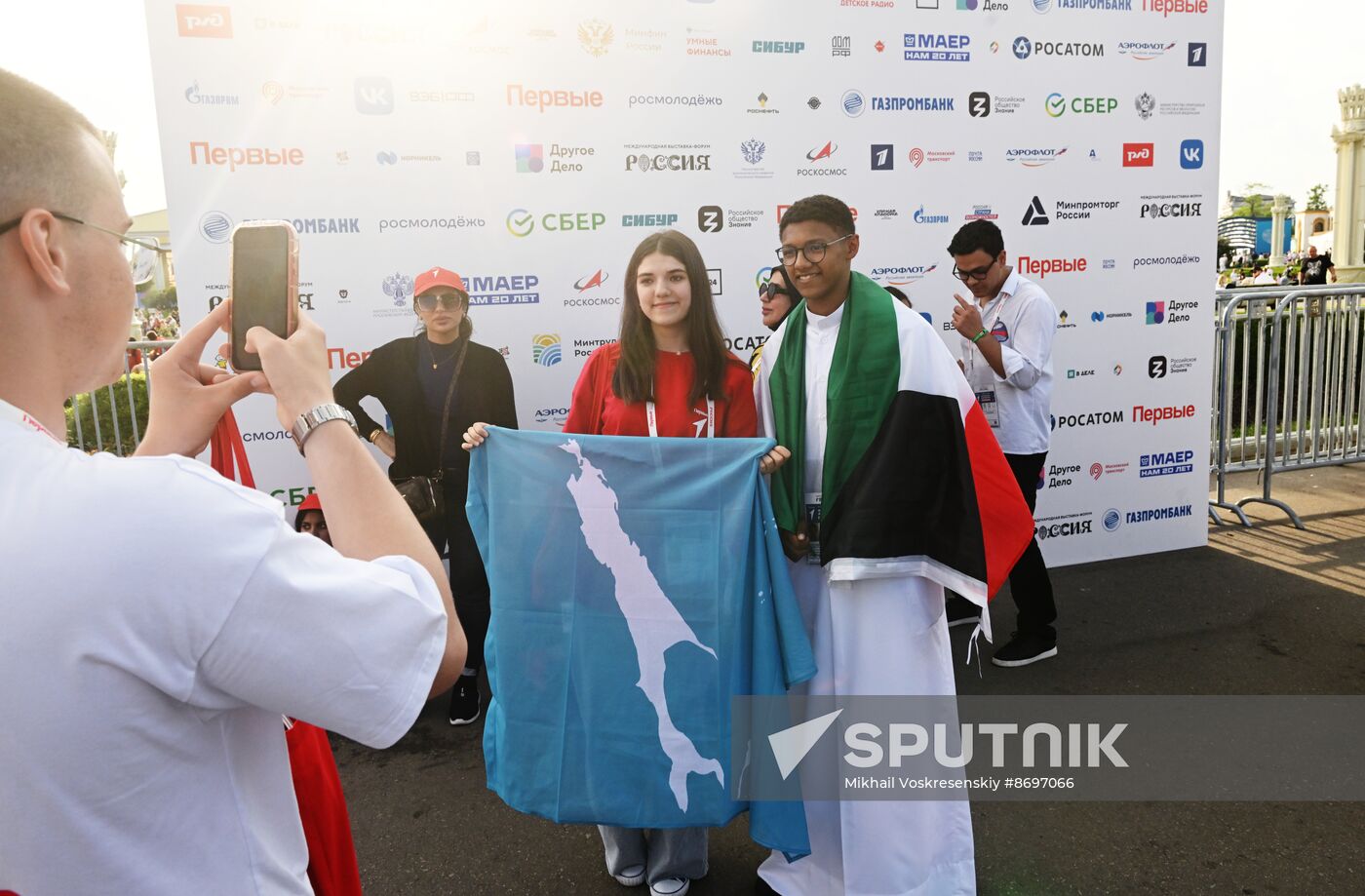 RUSSIA EXPO. Closing ceremony for Movement of the First Festival for Children and Youth