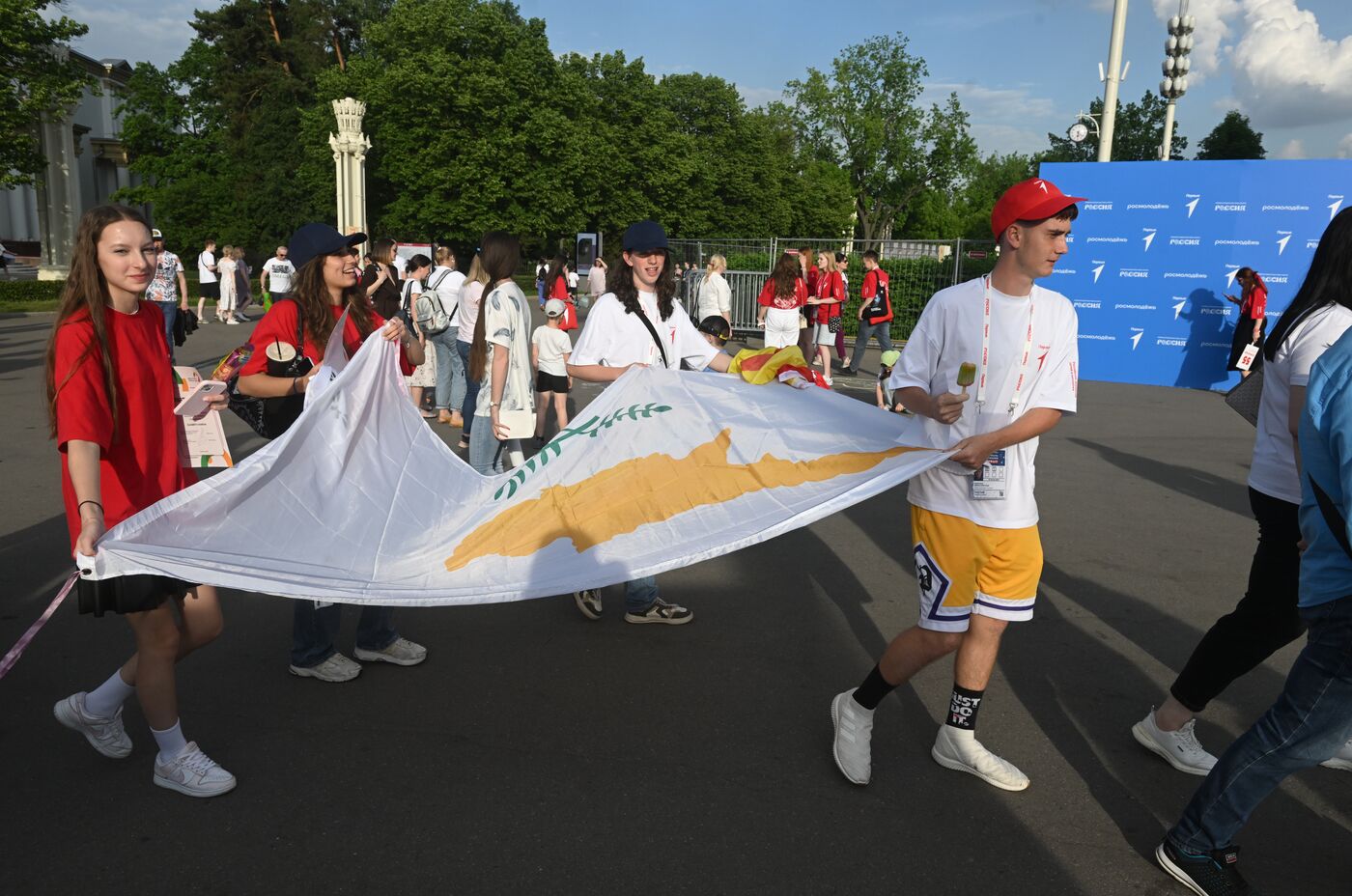 RUSSIA EXPO. Closing ceremony for Movement of the First Festival for Children and Youth