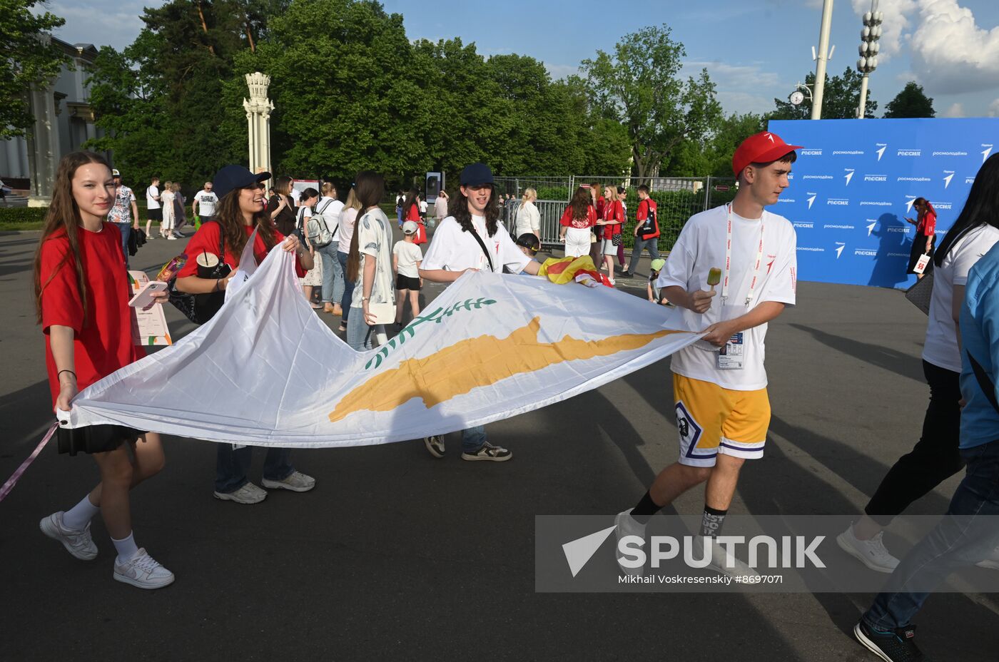 RUSSIA EXPO. Closing ceremony for Movement of the First Festival for Children and Youth