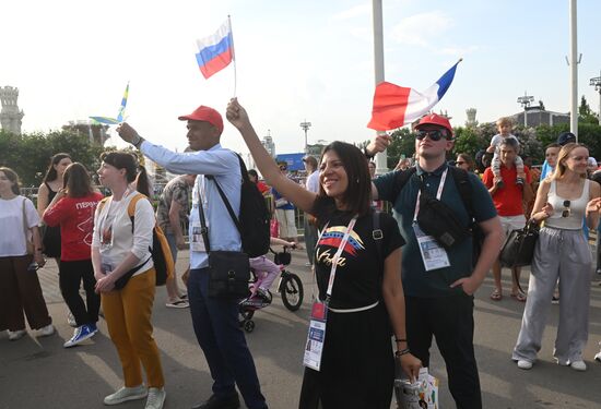 RUSSIA EXPO. Closing ceremony for Movement of the First Festival for Children and Youth