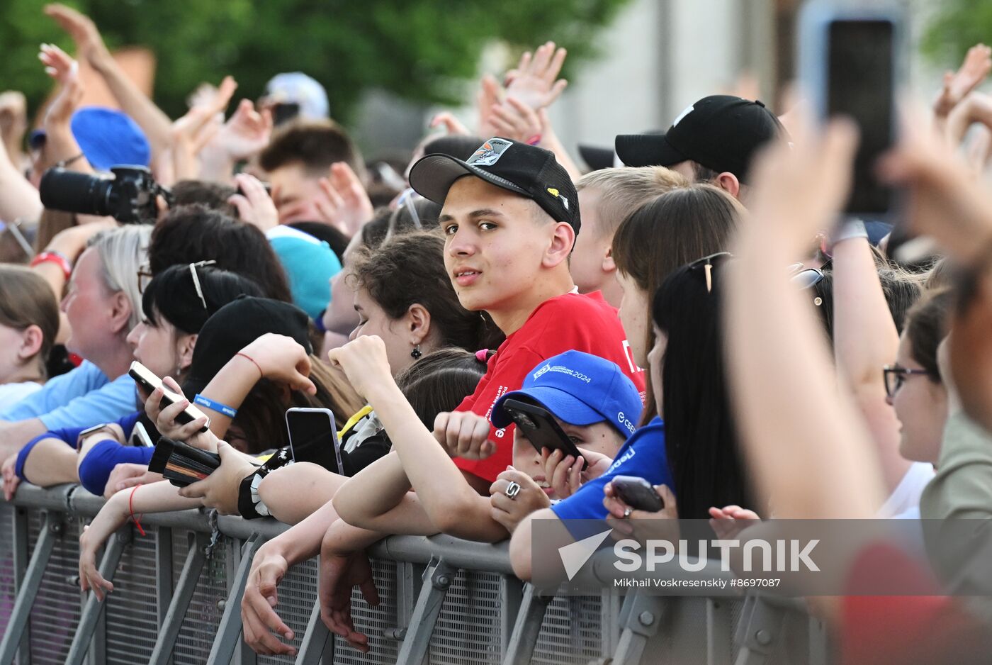 RUSSIA EXPO. Closing ceremony for Movement of the First Festival for Children and Youth