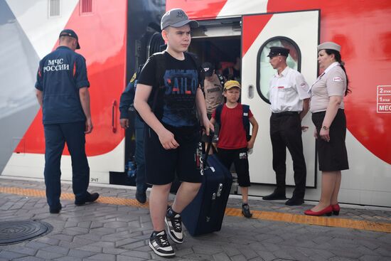 Russia Ukraine Military Operation Evacuees