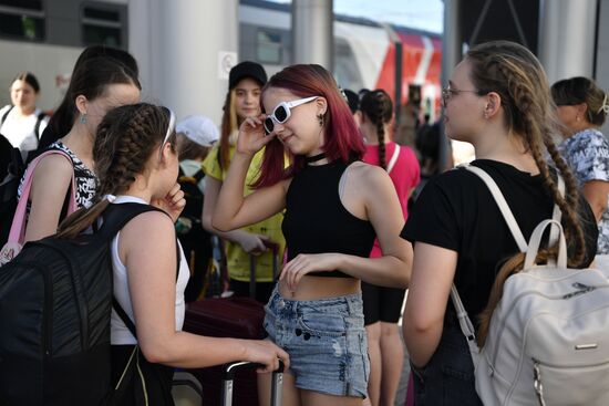 Russia Ukraine Military Operation Evacuees
