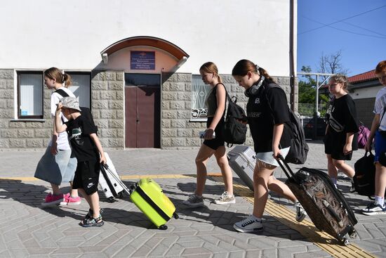 Russia Ukraine Military Operation Evacuees