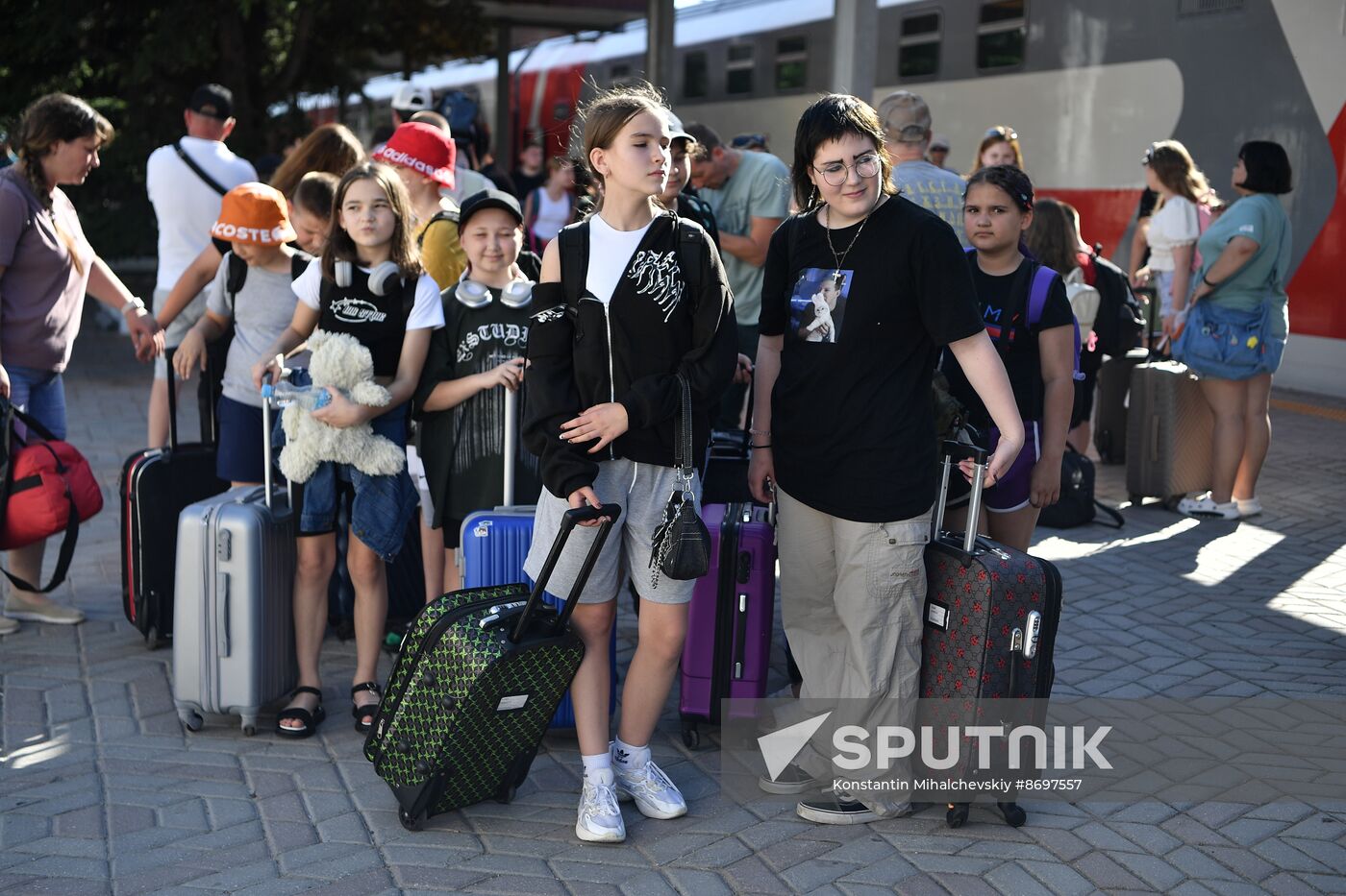 Russia Ukraine Military Operation Evacuees