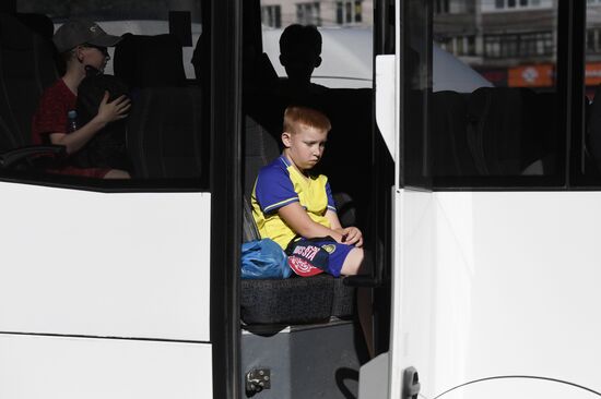 Russia Ukraine Military Operation Evacuees