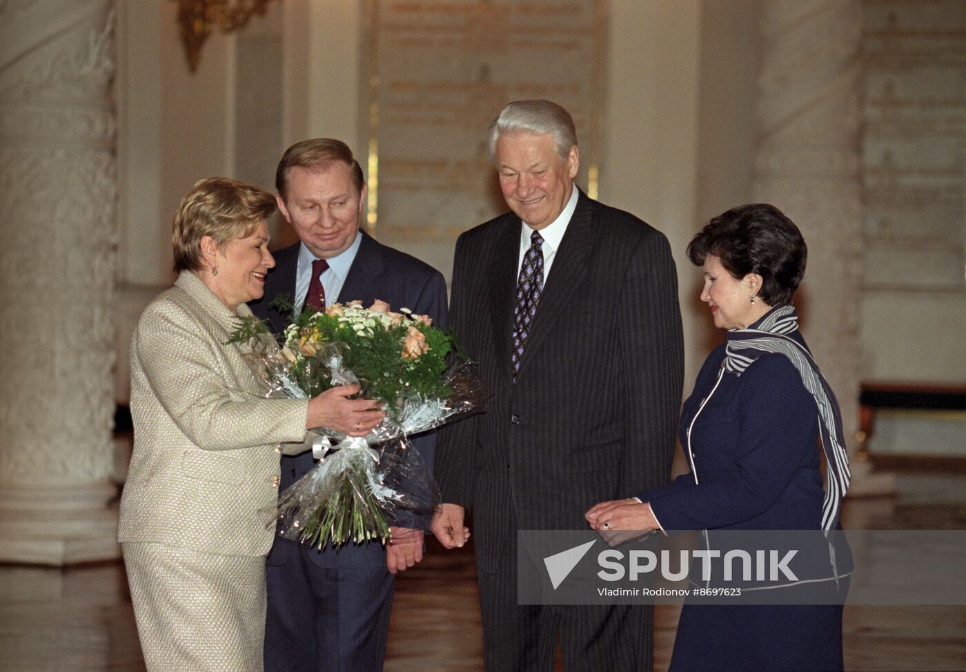 President of Republic of Ukraine Leonid Kuchma pays official visit to Russian Federation