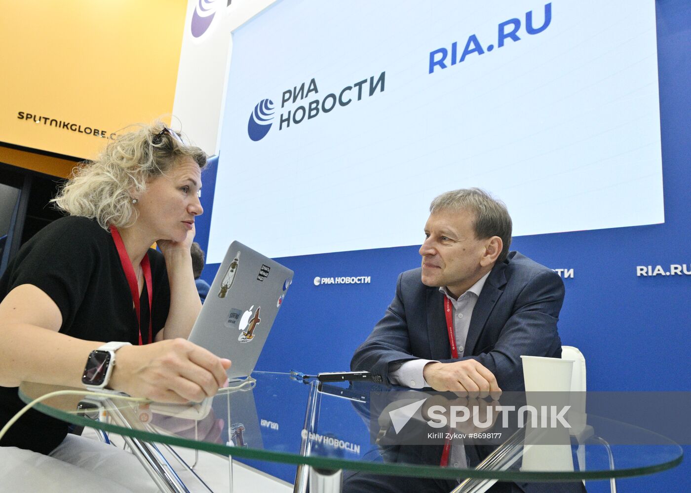 SPIEF-2024. RIA Novosti stand