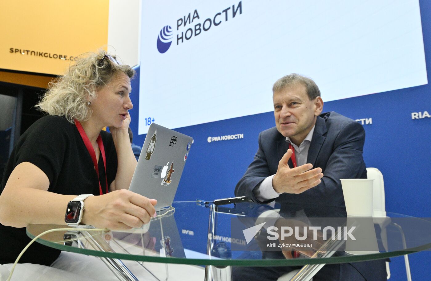 SPIEF-2024. RIA Novosti stand