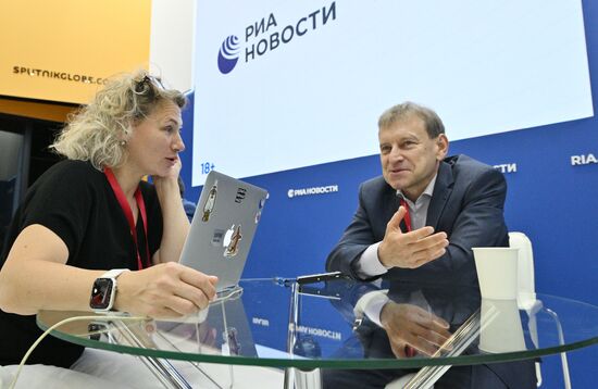 SPIEF-2024. RIA Novosti stand