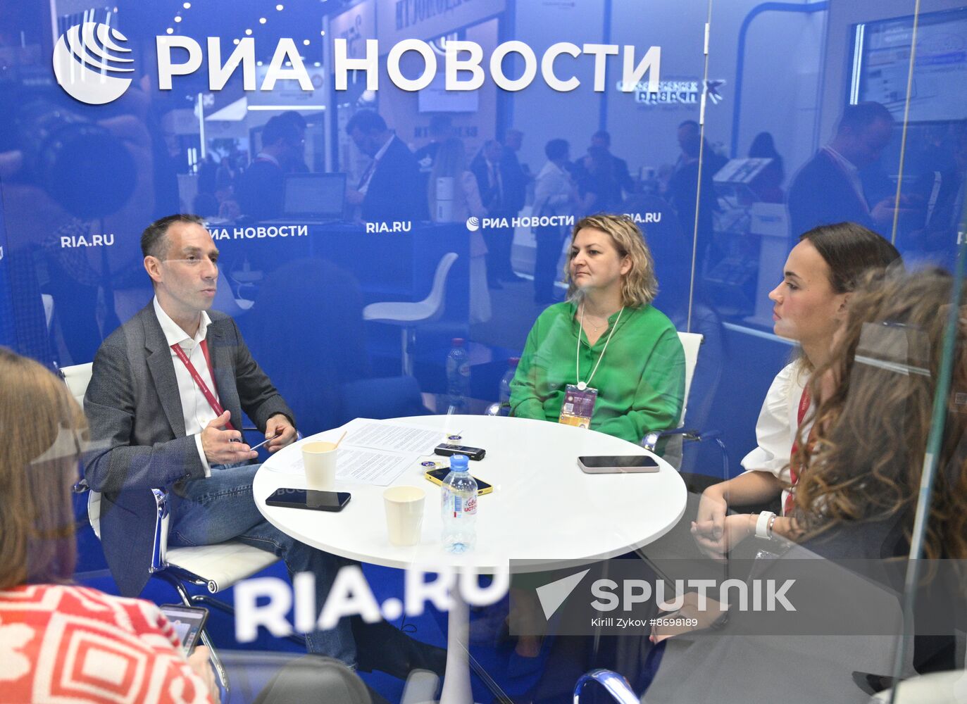 SPIEF-2024. RIA Novosti stand