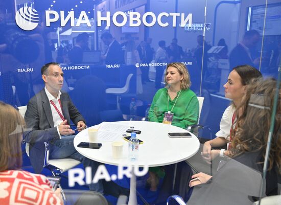 SPIEF-2024. RIA Novosti stand