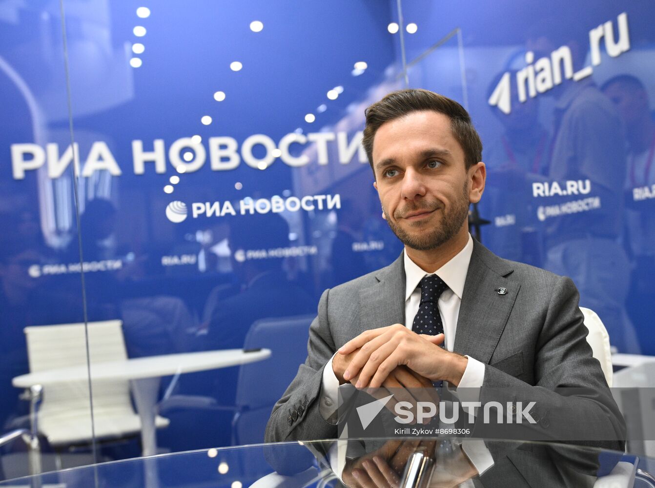 SPIEF-2024. RIA Novosti stand