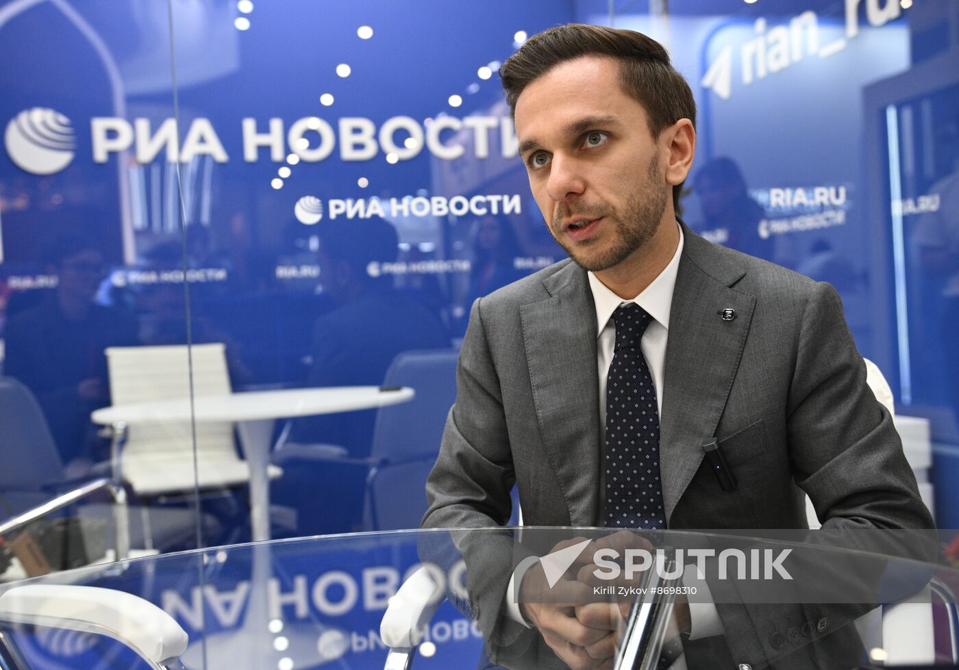 SPIEF-2024. RIA Novosti stand