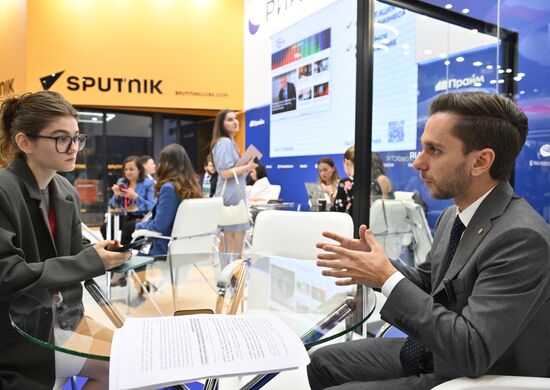SPIEF-2024. RIA Novosti stand