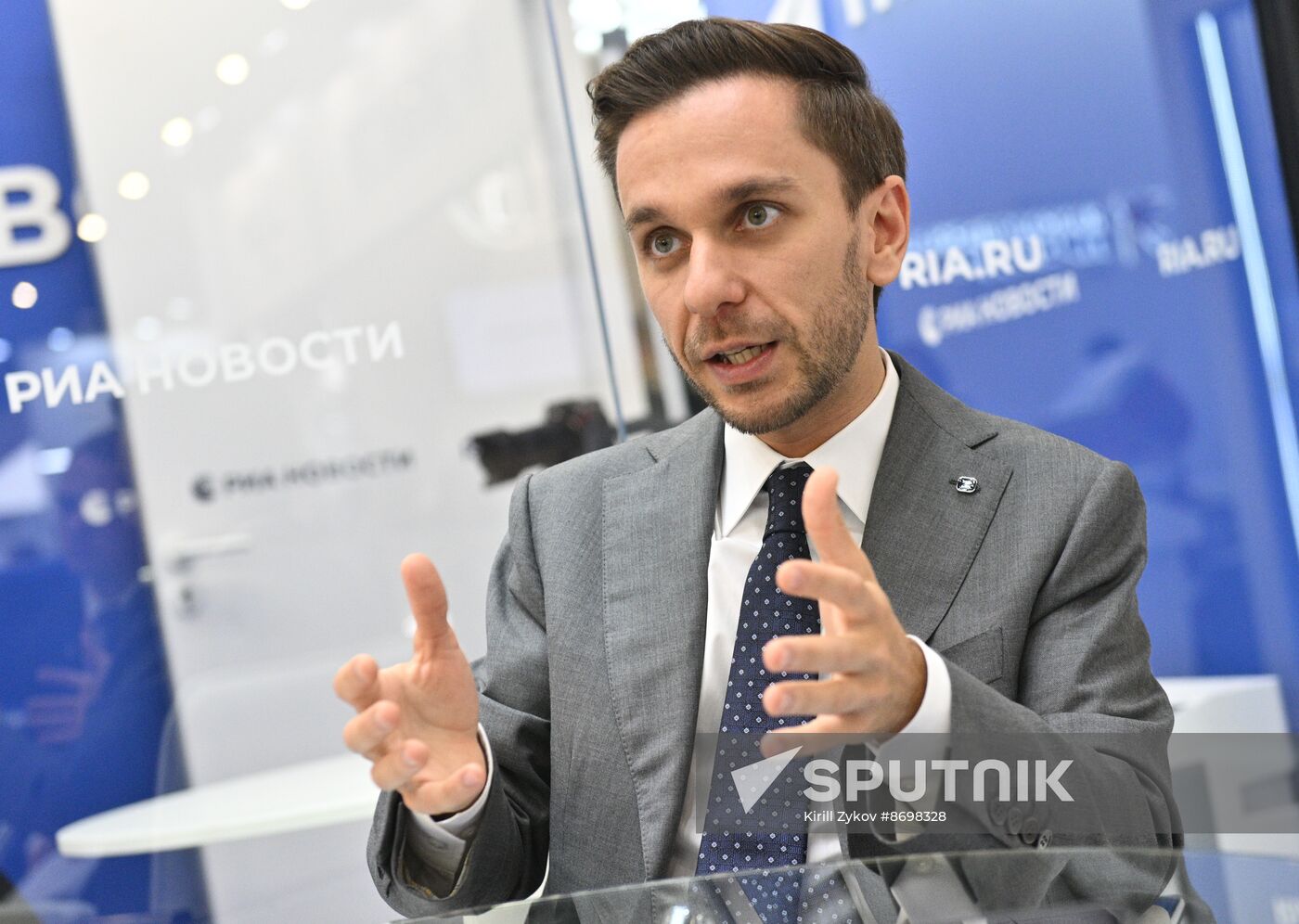 SPIEF-2024. RIA Novosti stand