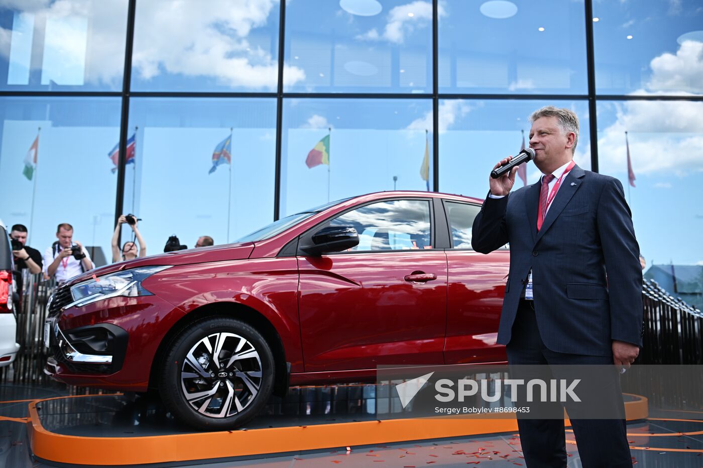 SPIEF-2024. Presentation of the new Lada Iskra model