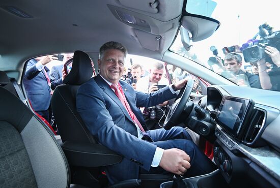 SPIEF-2024. Presentation of the new Lada Iskra model
