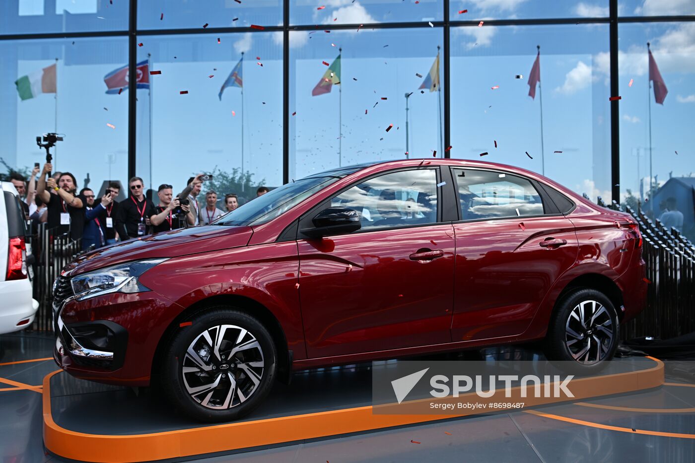 SPIEF-2024. Presentation of the new Lada Iskra model