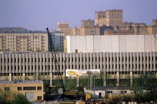 Building facilities for 1980 XXII Summer Olympics