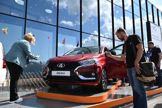 SPIEF-2024. Presentation of the new Lada Iskra model
