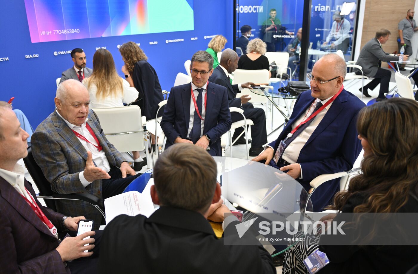 SPIEF-2024. RIA Novosti stand