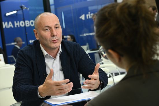 SPIEF-2024. RIA Novosti stand