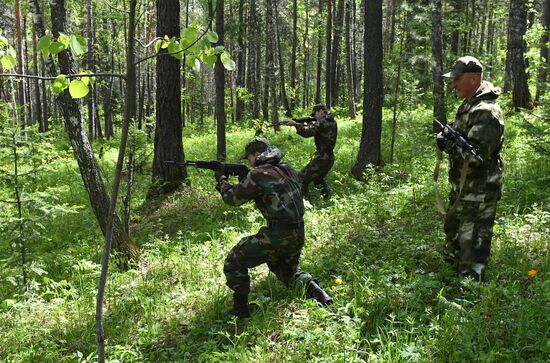 Russia Military Patriotic Club Training