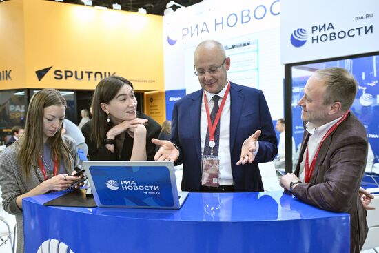 SPIEF-2024. RIA Novosti stand