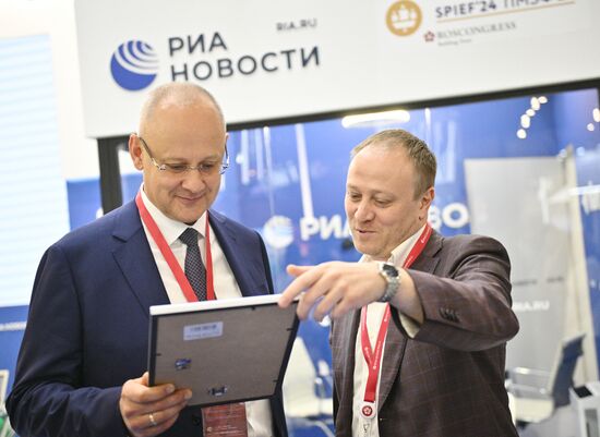 SPIEF-2024. RIA Novosti stand