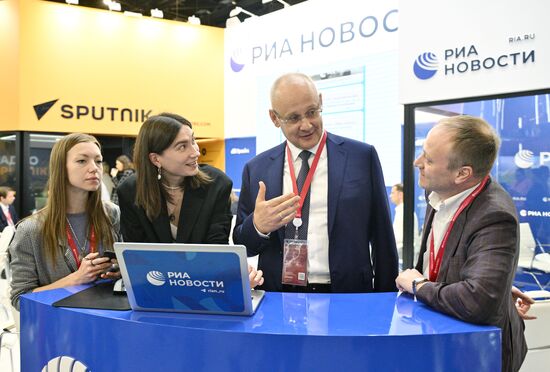 SPIEF-2024. RIA Novosti stand