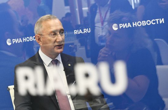 SPIEF-2024. RIA Novosti stand