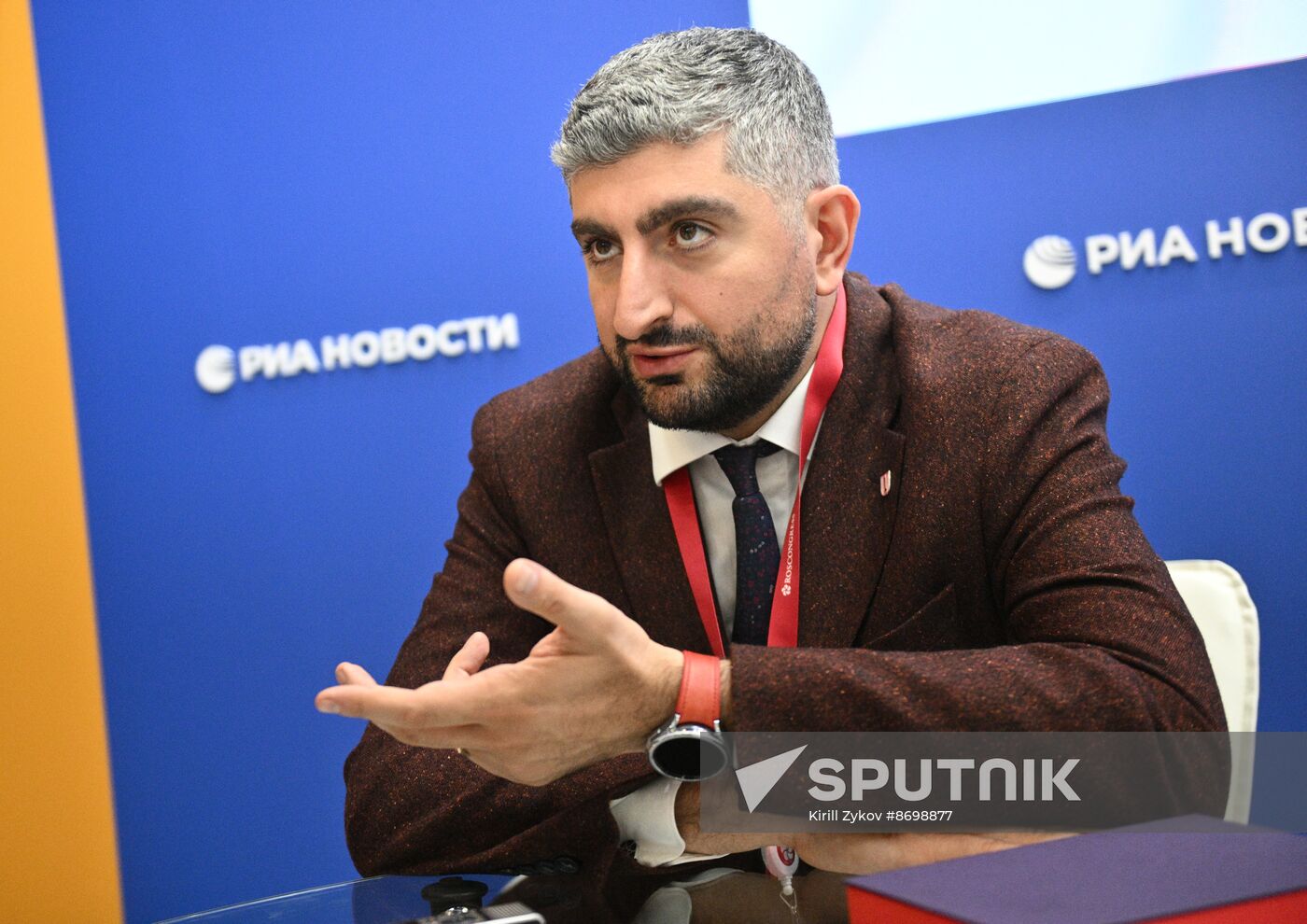 SPIEF-2024. RIA Novosti stand