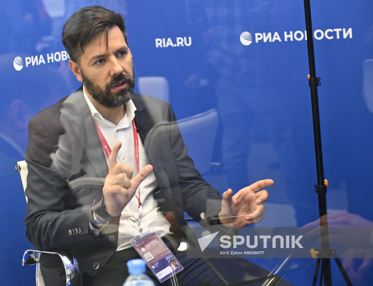 SPIEF-2024. RIA Novosti stand