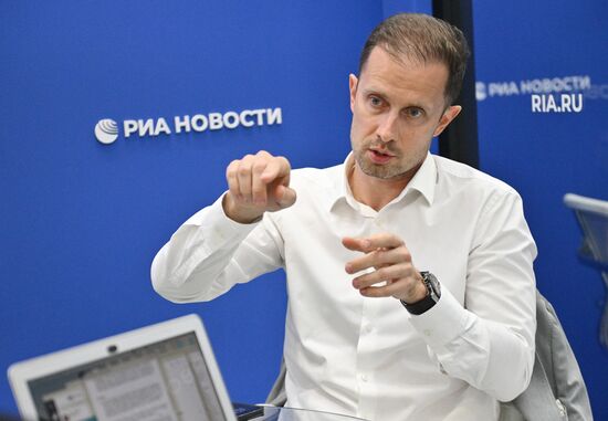 SPIEF-2024. RIA Novosti stand
