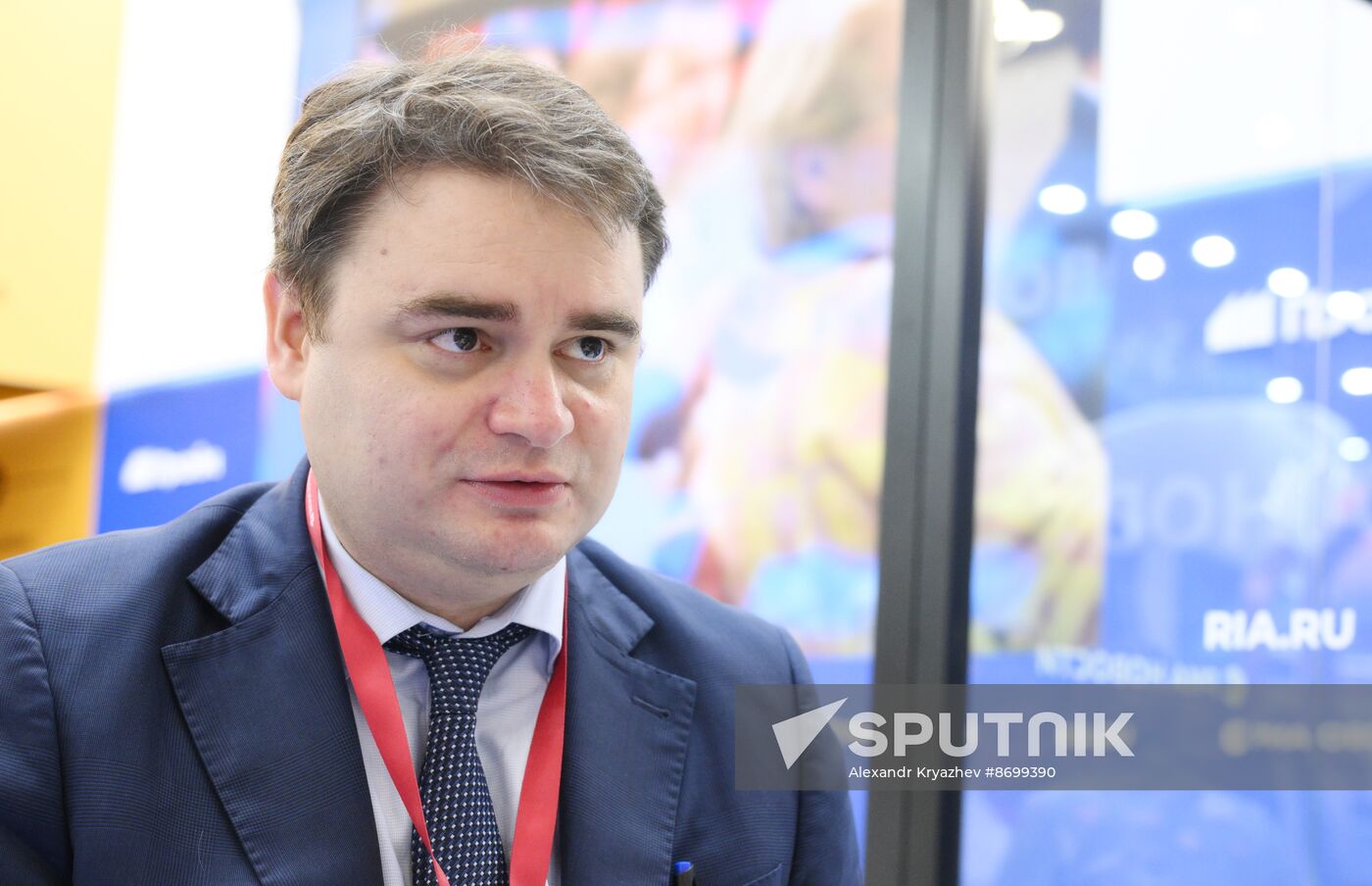 SPIEF-2024. RIA Novosti stand.