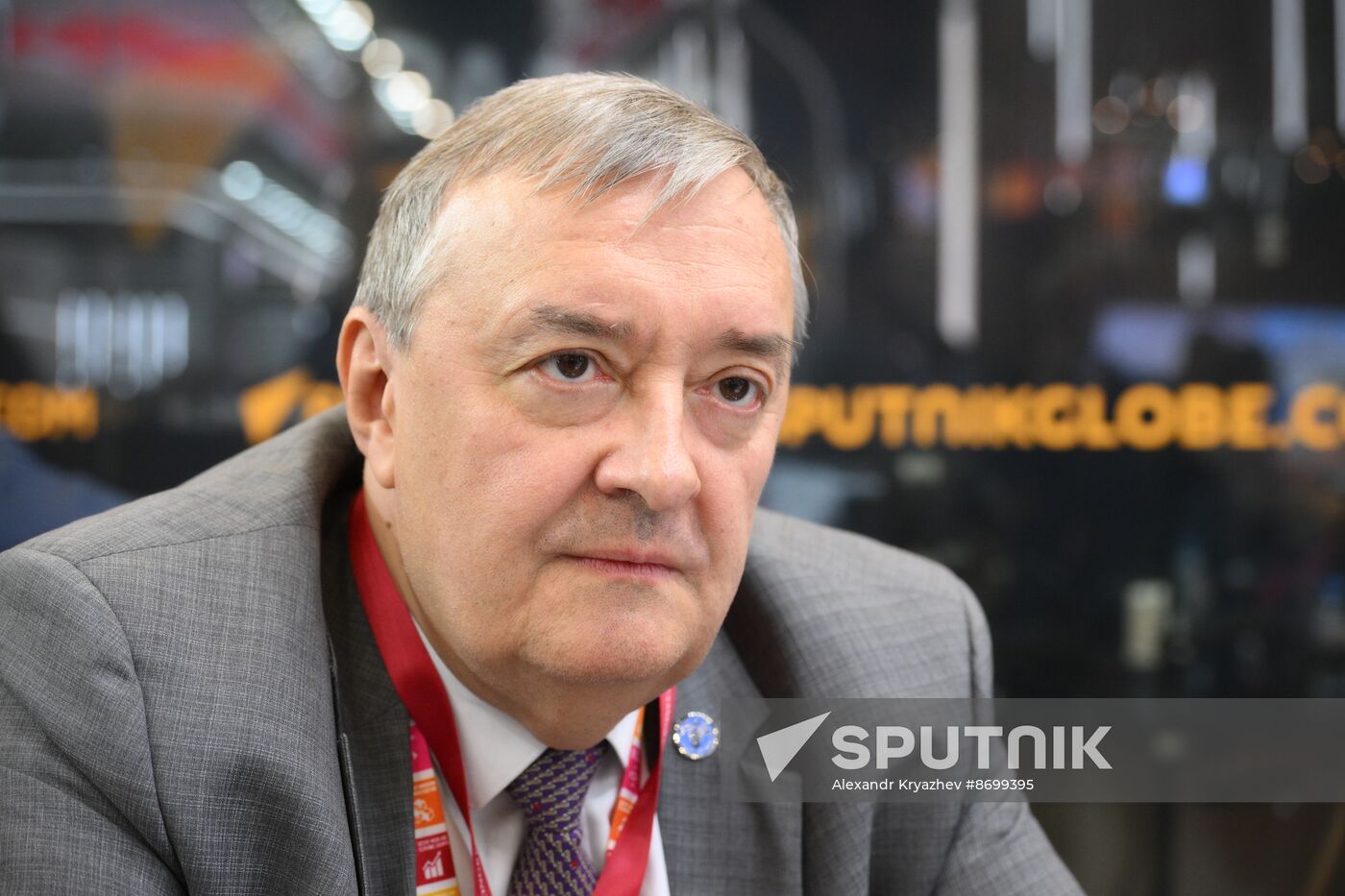 SPIEF-2024. Sputnik Radio studio