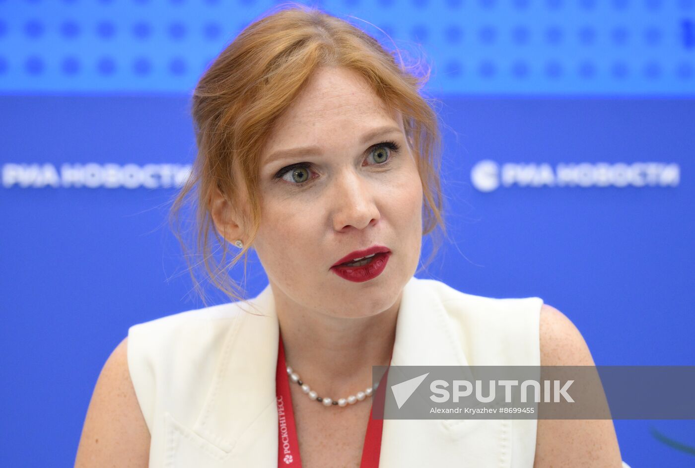 SPIEF-2024. RIA Novosti stand.