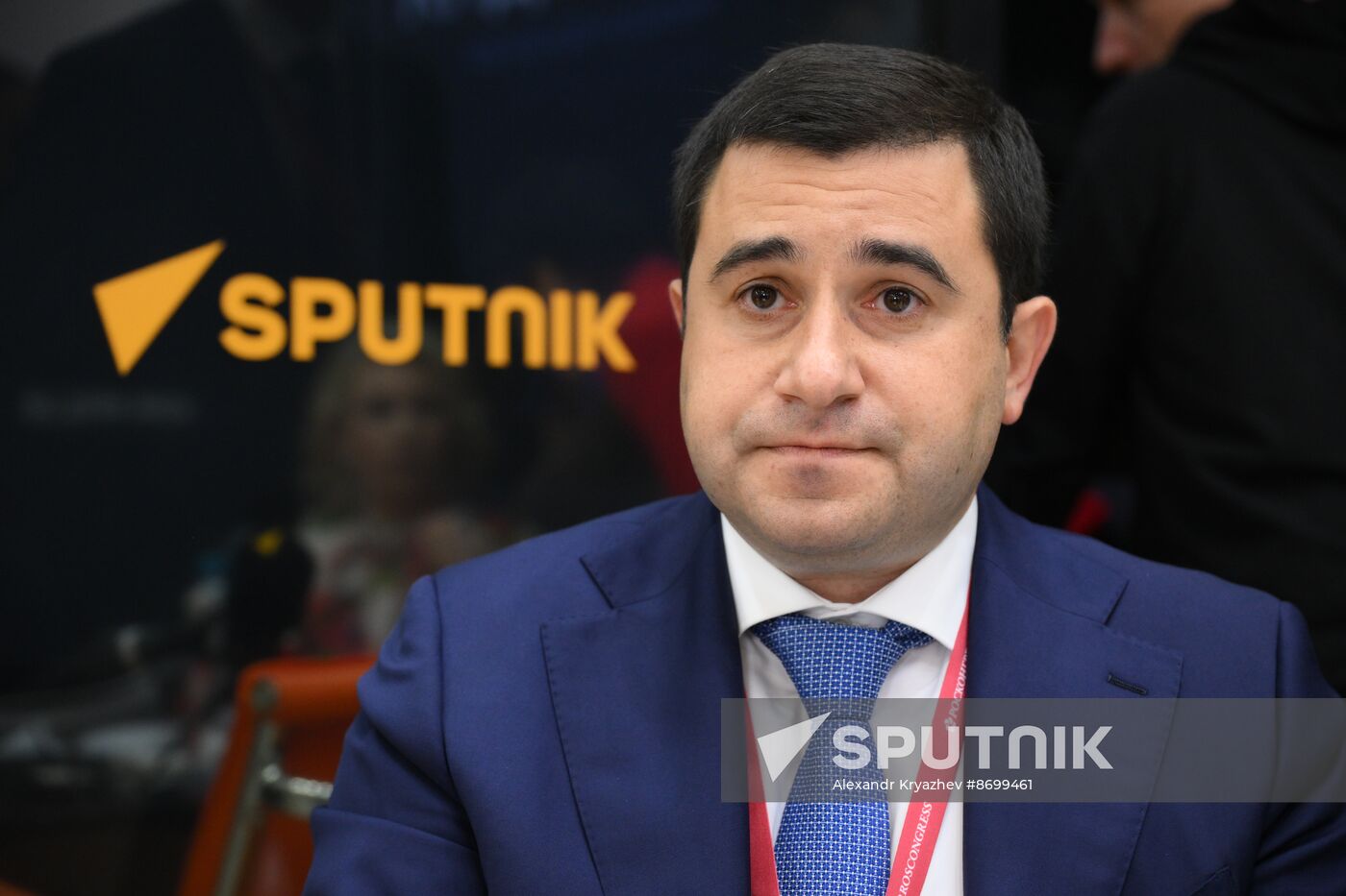 SPIEF-2024. Sputnik Radio studio