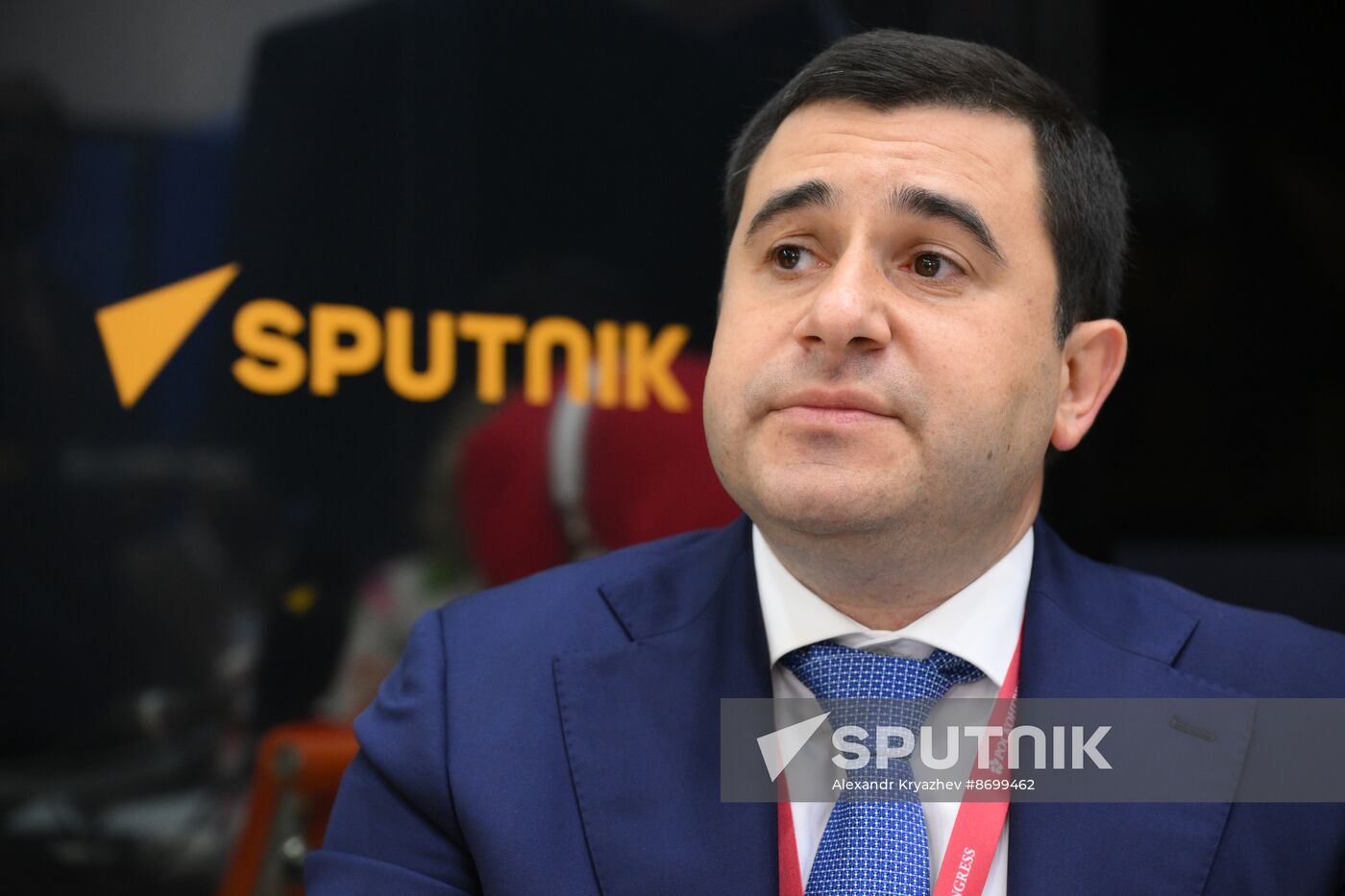 SPIEF-2024. Sputnik Radio studio