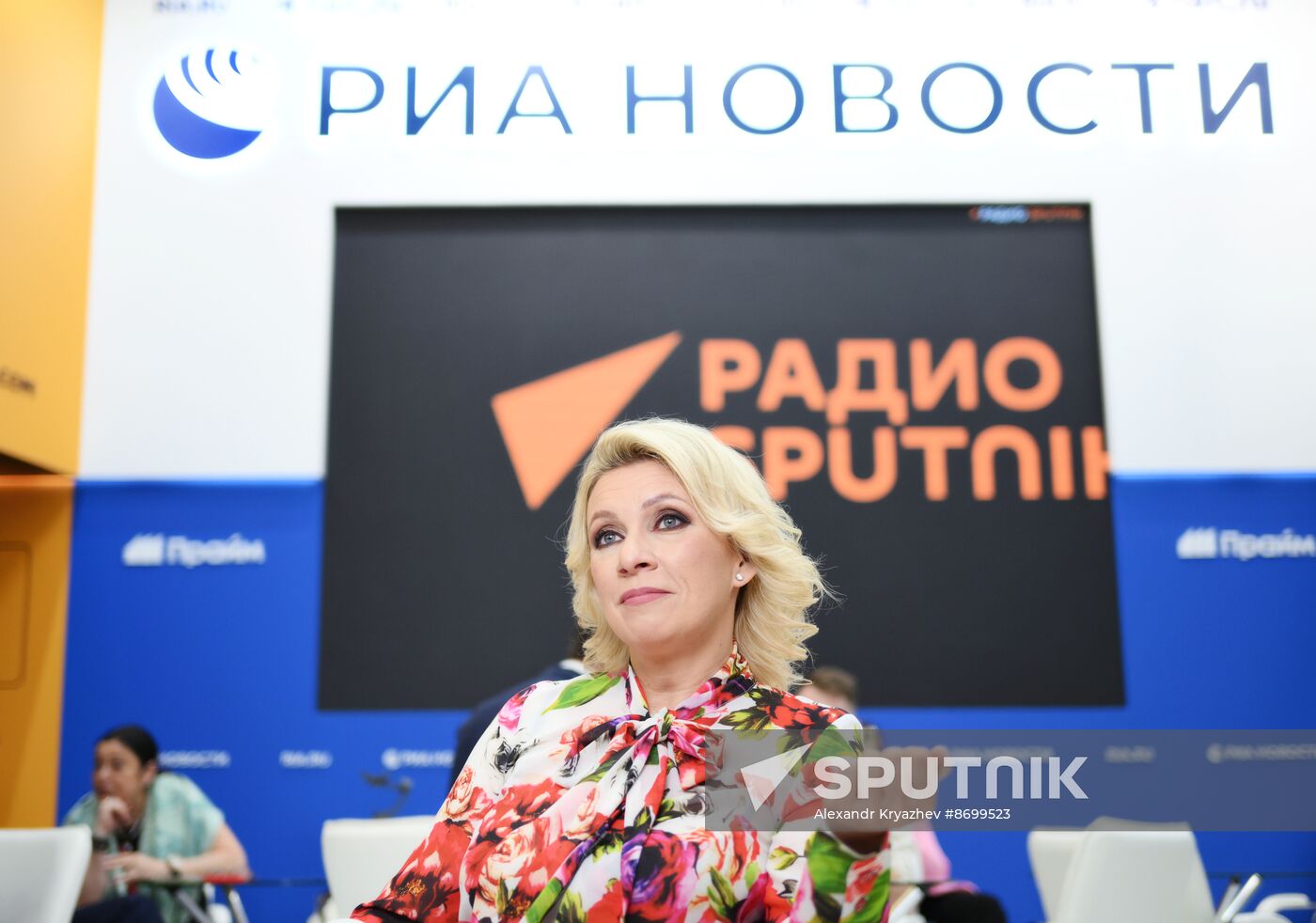 SPIEF-2024. RIA Novosti stand.