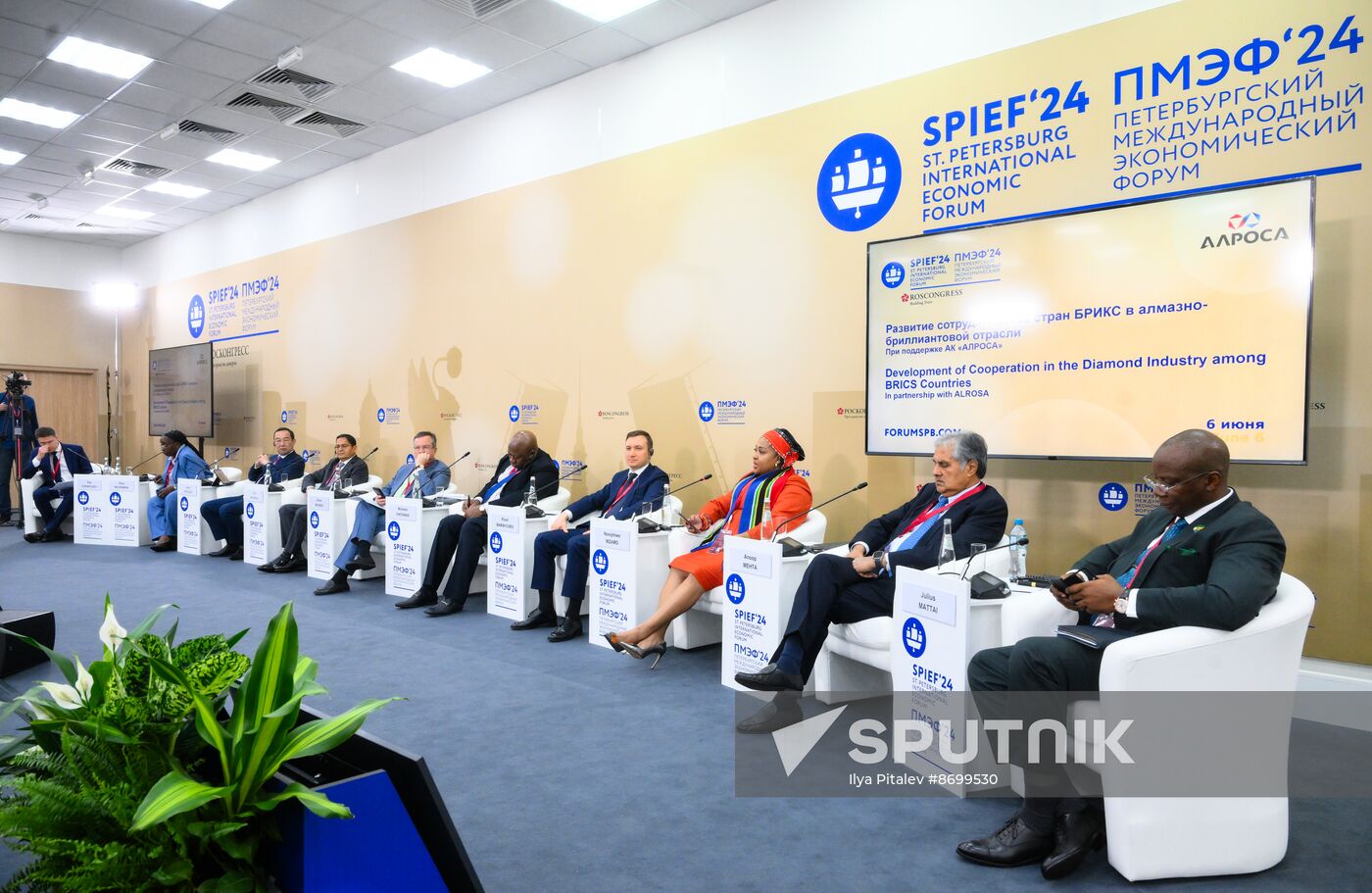 SPIEF-2024. Development of Cooperation in the Diamond Industry among BRICS Countries