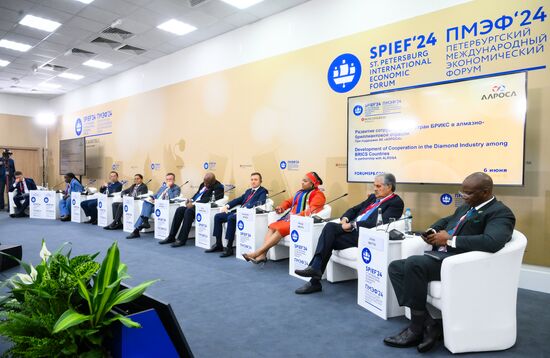 SPIEF-2024. Development of Cooperation in the Diamond Industry among BRICS Countries